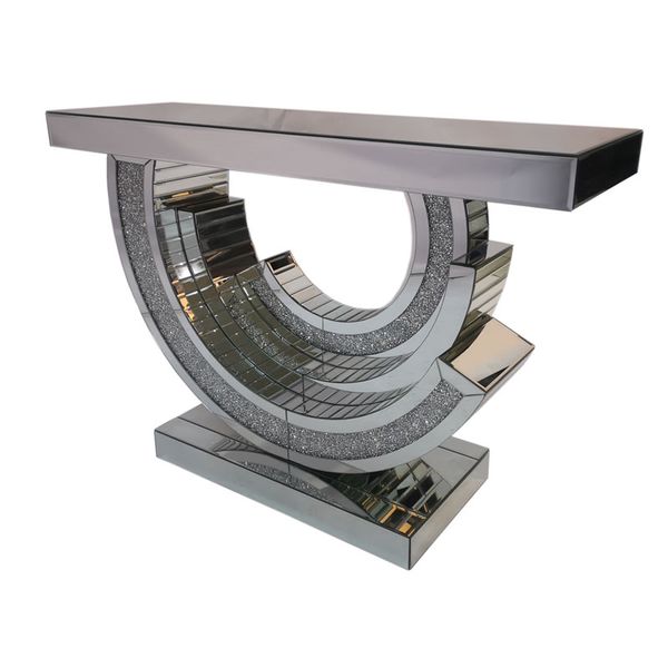 Modern and Stylish Server Console Table Silver