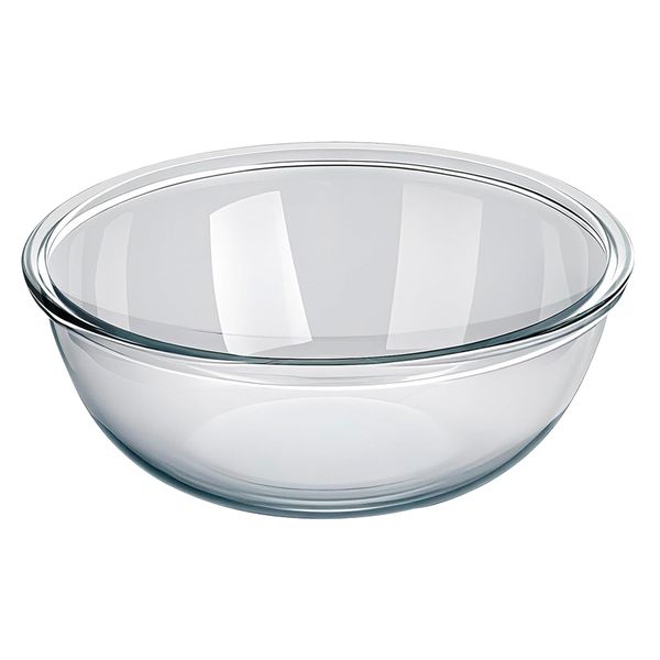 Thick Borosilicate Mixing Glass Bowl - 5700ml - Large
