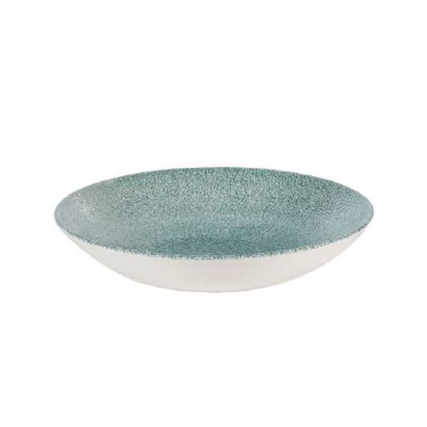 Jade Green Churchill Raku Coupe Bowl 12 Pcs