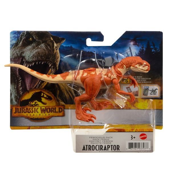 Jurassic World Ferocious Pack Dinosaur Action Figures with Movable Joints