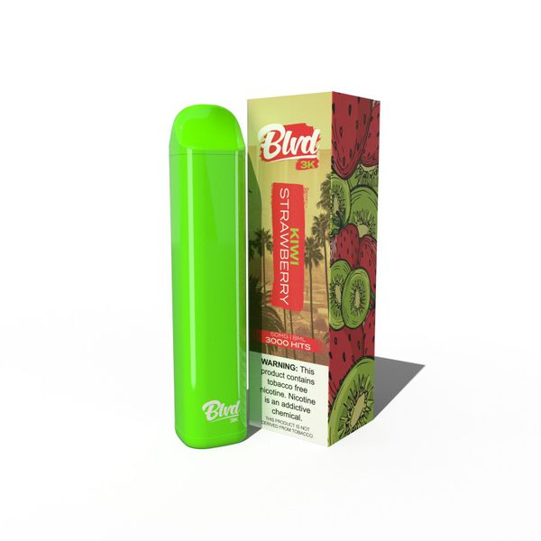 BLVD 3K Disposable Vape 8ml -3000 Puffs Kiwi Strawberry