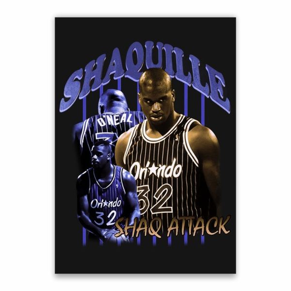 Shaquille Shaq Attack Poster - A1