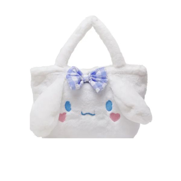 Plush Handbag Cartoon My Melody Plush Bag Girls Shoulder Bag - Purple