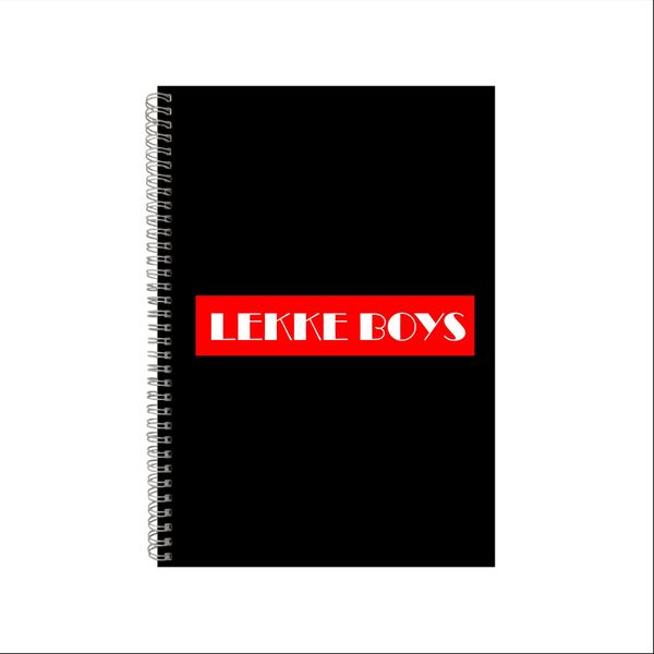 Lekke Boys Notebook Afrikaans Gift Idea A4 Notepad Pad 49