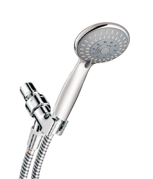 Olive Tree - High Pressure Water Saving 5-Spray Shower Set - Silver