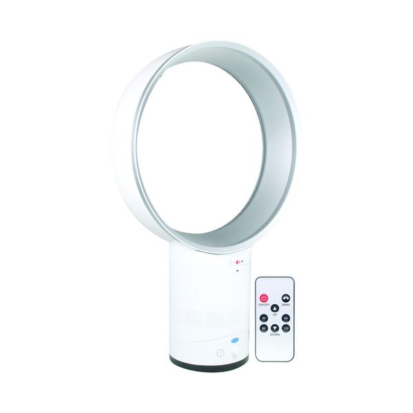 ACDC - Bladeless Fan 230VAC 40W 450L/Min 294mm Round White/Silver