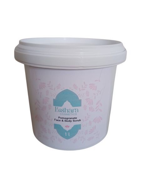 1L Bishara Cosmetics Pomegranate Face &amp; Body Scrub