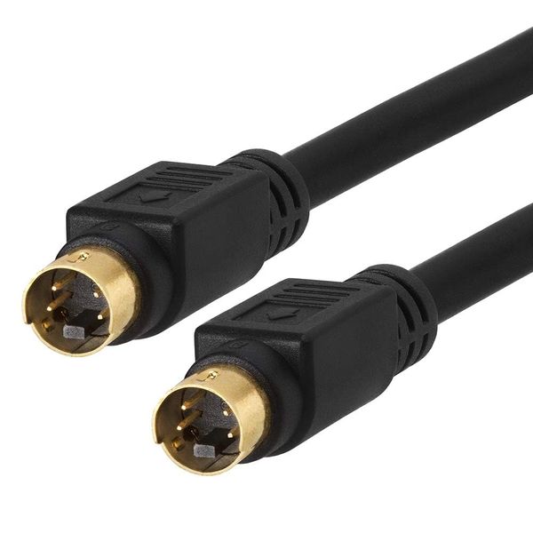 LNF S-Video Cable Male to Male 4-PIN SVideo Cord - 1.8m