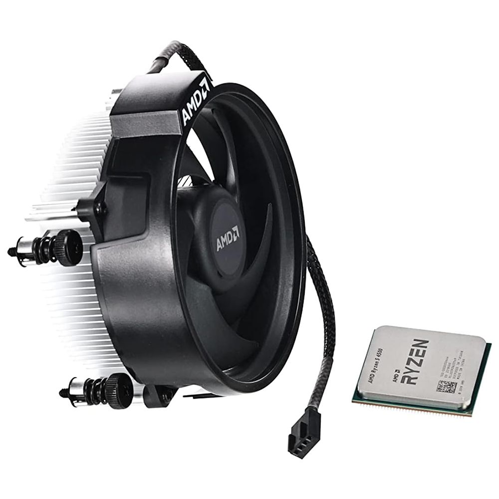 AMD Ryzen 5 4500 6-Core 12-Thread CPU Processor with Wraith Cooler