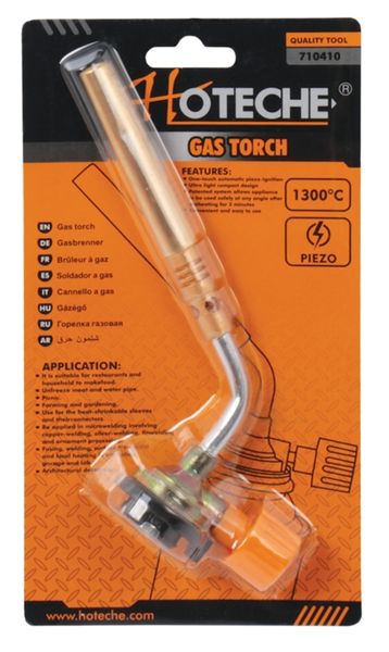 Hoteche Butane Gas Torch - Manual Ignition