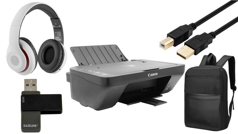 Canon Pixma 3-in-1 Student Tech Bundle