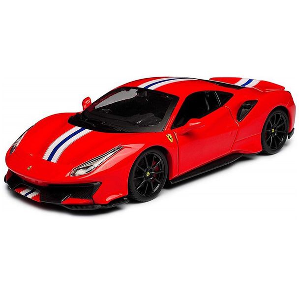 Bburago-Ferrari 488 Pista-Red