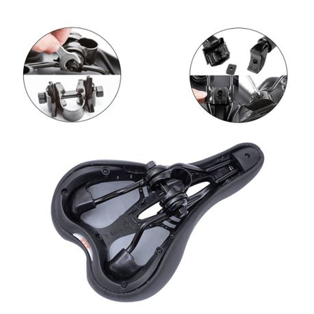 Shock absorbing 2024 bike seat