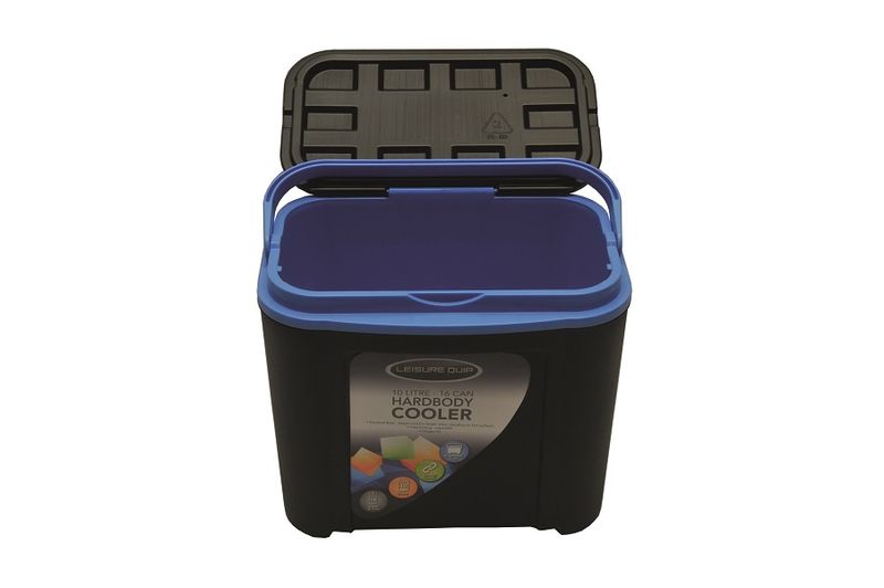 Leisure-Quip 10L Cooler Box - Black &amp; Blue