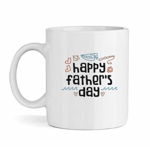 Happy Father's Day v7-Father's Day-Valentines-Birthday- Christmas Pack Mug
