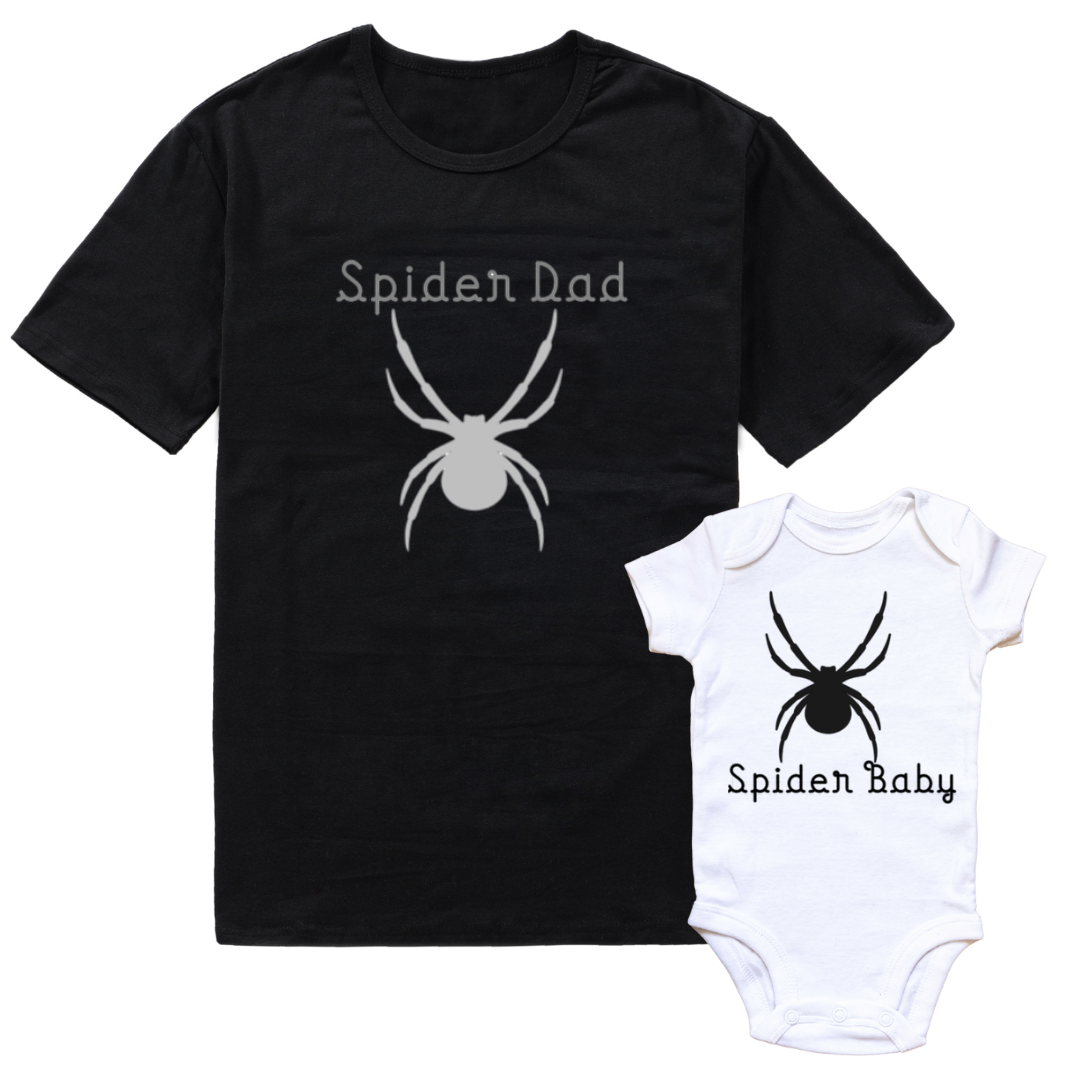 Spider Dad and Matching Baby Vest Baby Spider New Born Shop Today