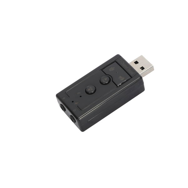 7.1 Channels USB Sound Adapter Card With Volume Control