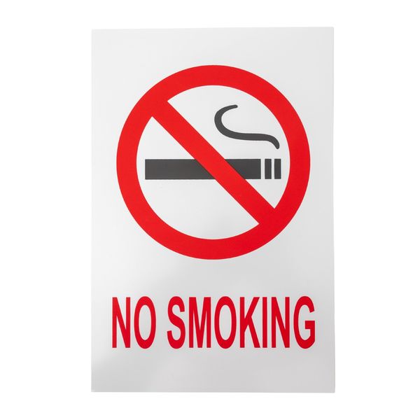No Smoking sticker