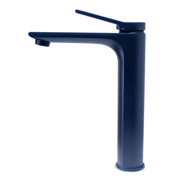 Bijiou Maine Basin Mixer Long Body Black