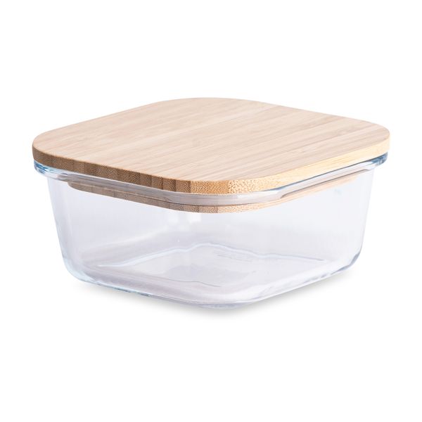 Lunch Box - Glass - Square - 13cm x 6cm