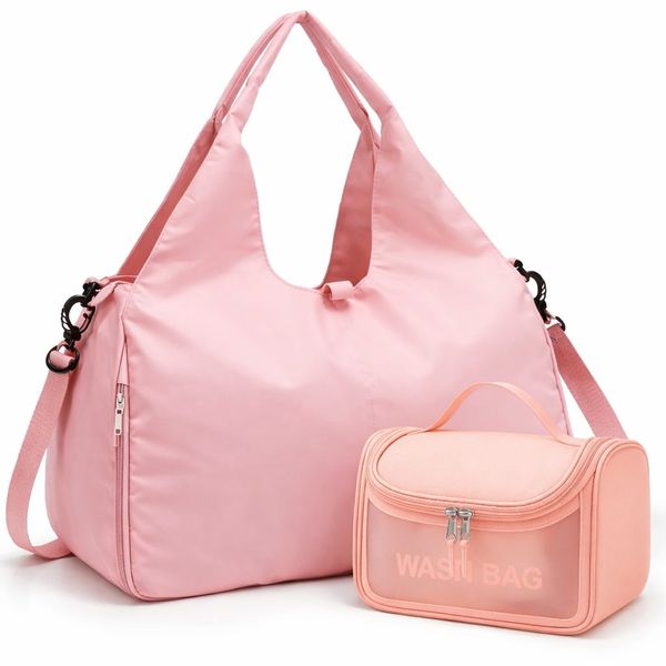 Stylish Yoga Essential Fashion Waterproof Gym Duffel Bag and Toiletry Bag