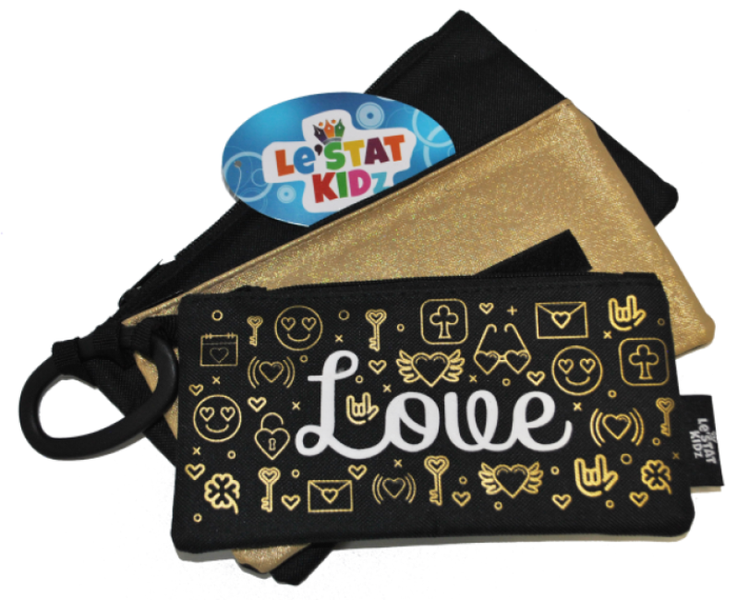 Le' Stat 3 Compartment Pencil Bag