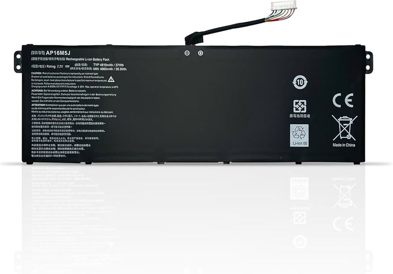 Reliable, Long-lasting Vibrant Battery for Acer Aspire 3 A315-21 (P/N AP16M5J)
