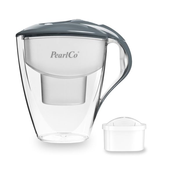 PearlCo Water Filter Jug Astra UNIMAX - 3 Litre - Grey
