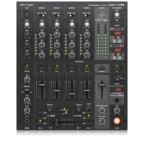 Behringer DJX-900USB Mixer 5 Channel With USB