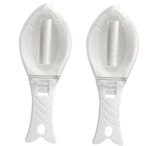 Yax Pack Of 2 Fish Cleaner - White