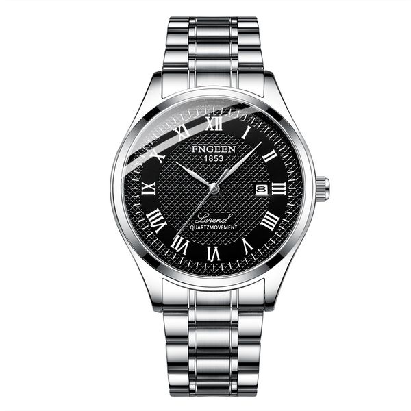 2019 Men's New Concept Korean Trendy Student Steel Belt Watch