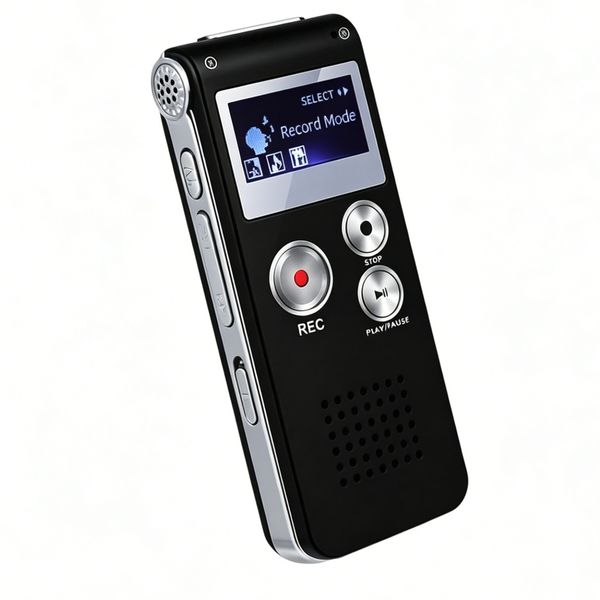 8GB Digital Voice Recorder for Lectures Meetings - Portable Professional