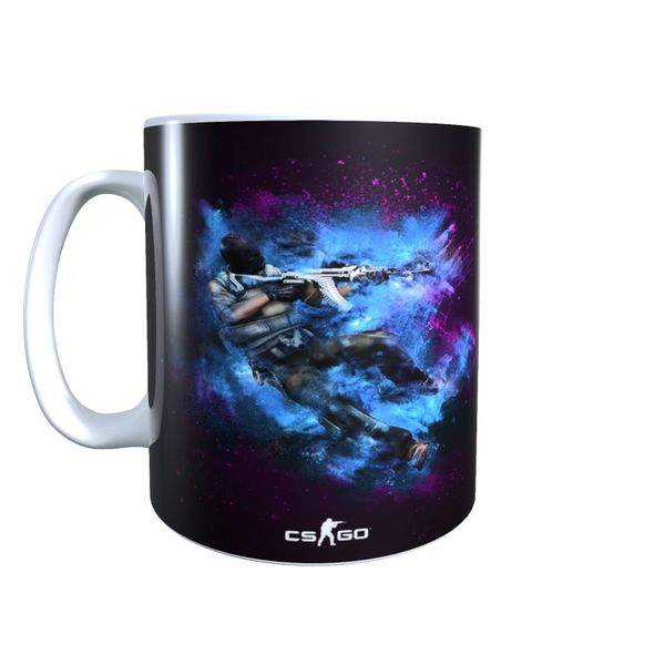 Terrorist Colour Cloud 2 - Counter Strike Coffee Mug