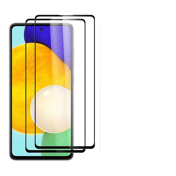 Screen Guard Protector 9D Tempered Glass - 2 Pack Compatible with Samsung Galaxy A23 5G