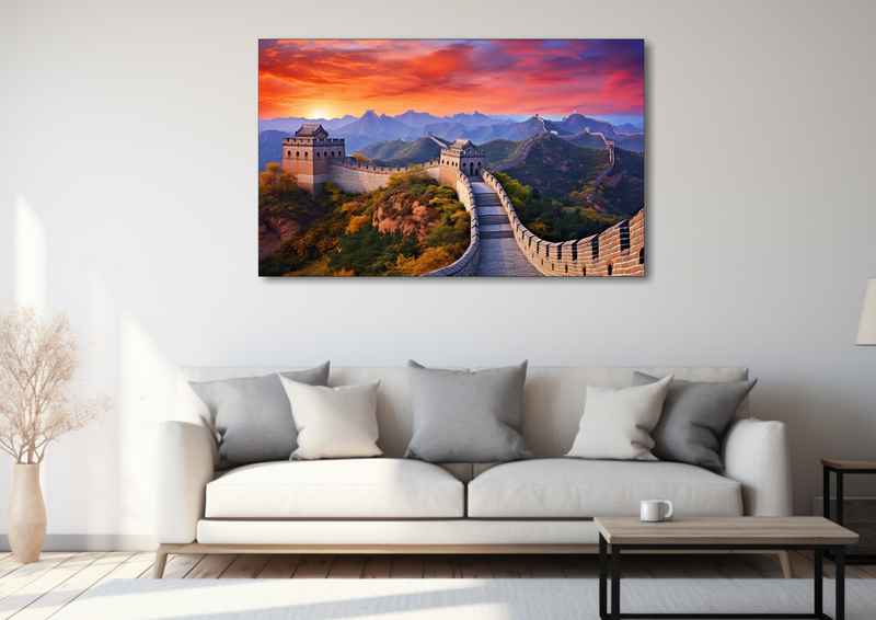 Canvas Wall Art - Great Wall Grandiosity - HD0059