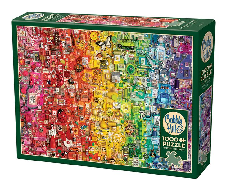 Cobble Hill Colourful Rainbow 1000 Piece Puzzle