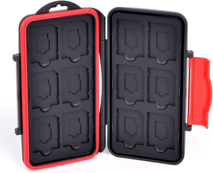 Multi-Functional Memory Card Case Holder Storage Box Cartridge Lock Fits