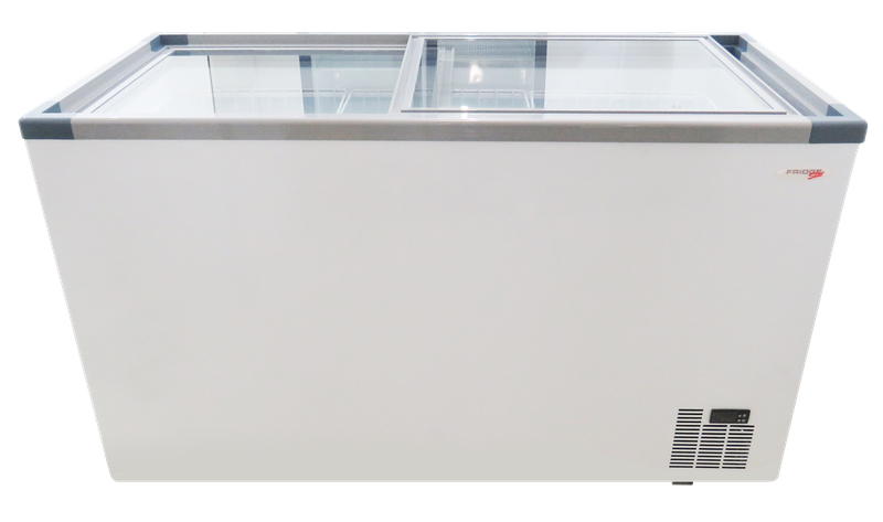 520L Glass Top Commercial Freezer