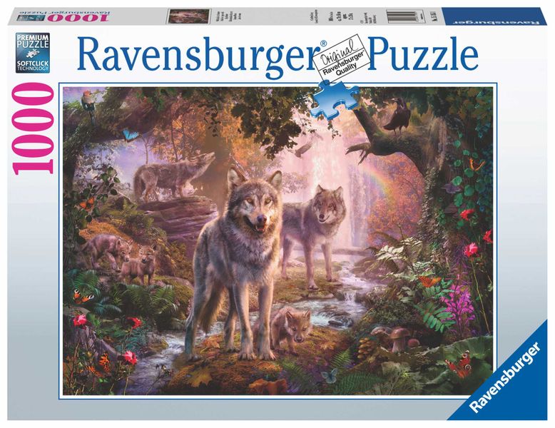 Ravensburger Summer Wolves 1000 Piece Puzzle