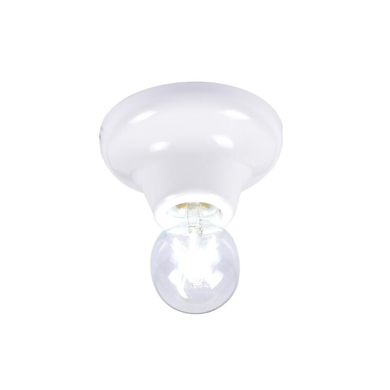 Inspire Ceiling Lamp E27x1 Plastic Glossy White Inspire Goteo