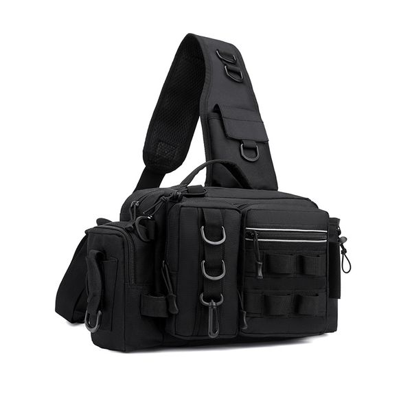 Tackle Bag Fishing Backpack Multifunctional Sling Pack Camping Gear Bag