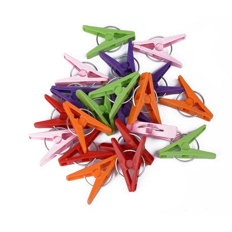 Multicolour Clothes pegs, Pack of 100