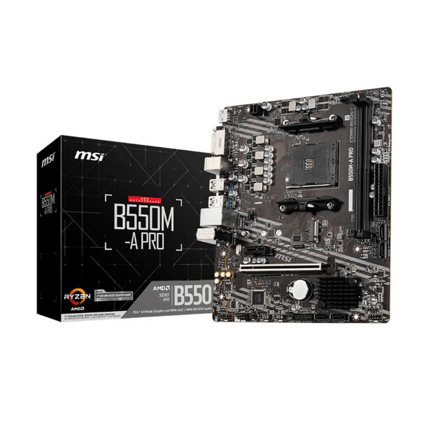 Msi B550M-A Pro Amd Am4 Matx Gaming Motherboard