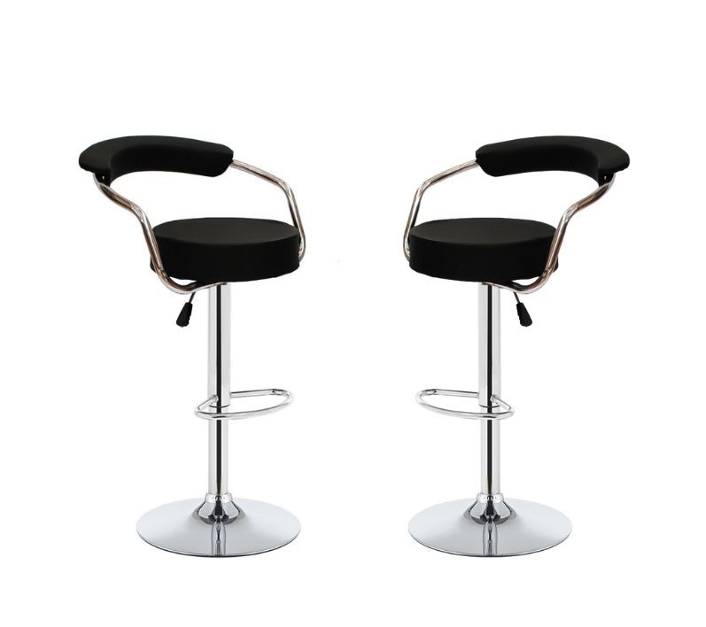 Chrome Base Pu Leather Bar Stools Shop Today. Get it Tomorrow