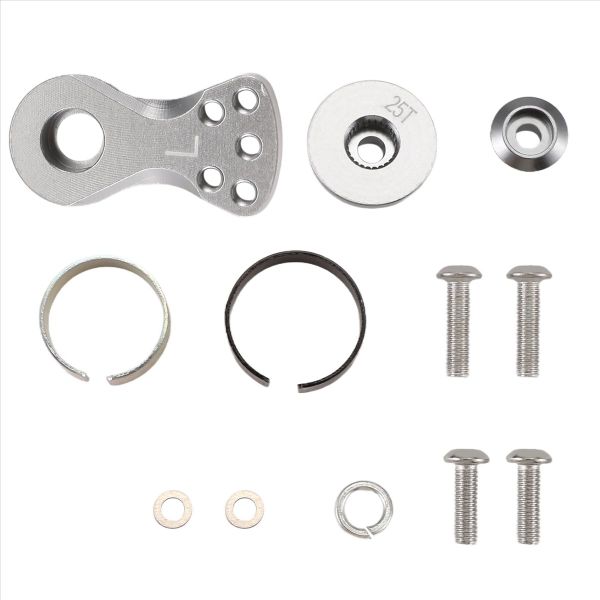 Metal 25T Adjustable Servo Saver Arm Horn for TRX-4 Axial SCX10 1/10 RC Car