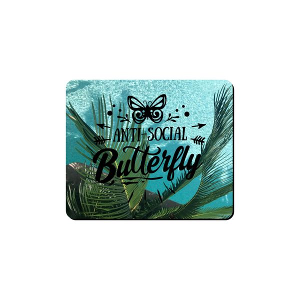 Mouse Pad - Anti Social Butterfly
