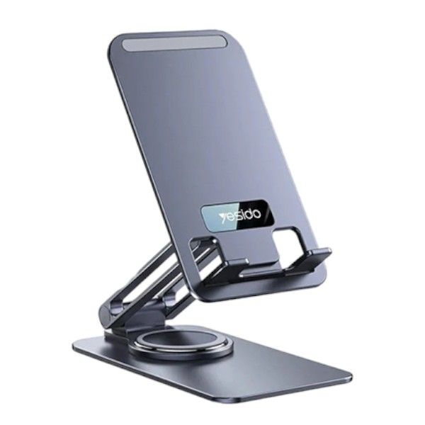 YESIDO - C184 - 360 Rotation Foldable Smartphone Holder - Silver
