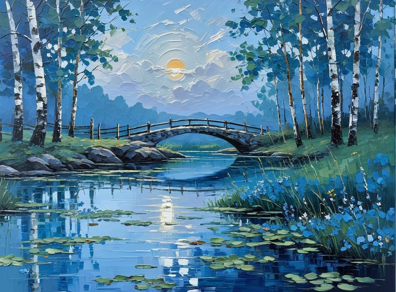 Modern Canvas wall Art Home Decor - Tranquility