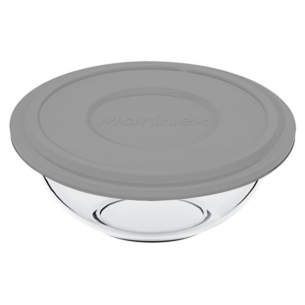 Marinex Glass Mixing Bowl with Plastic Lid - 3 Litre