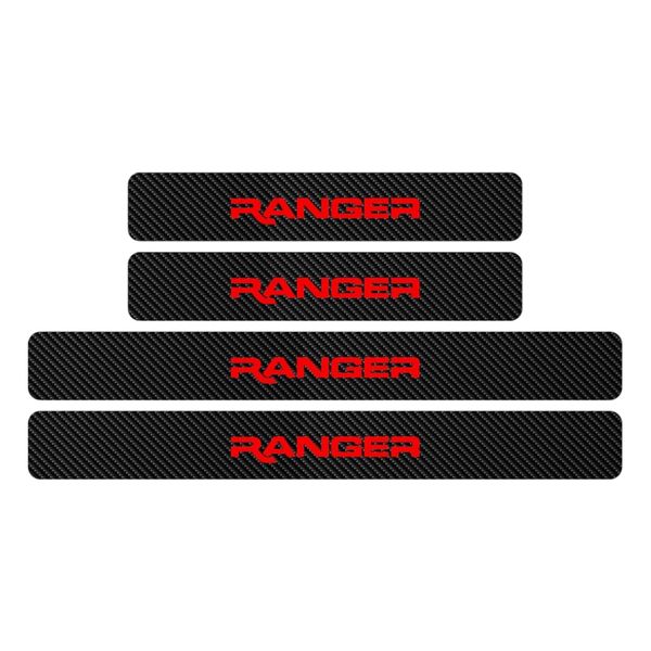Door Sill Protective Vinyl Stickers For Ford Ranger
